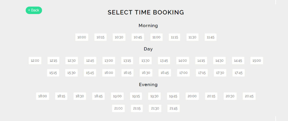 Select Time Booking - Doctor Appointment