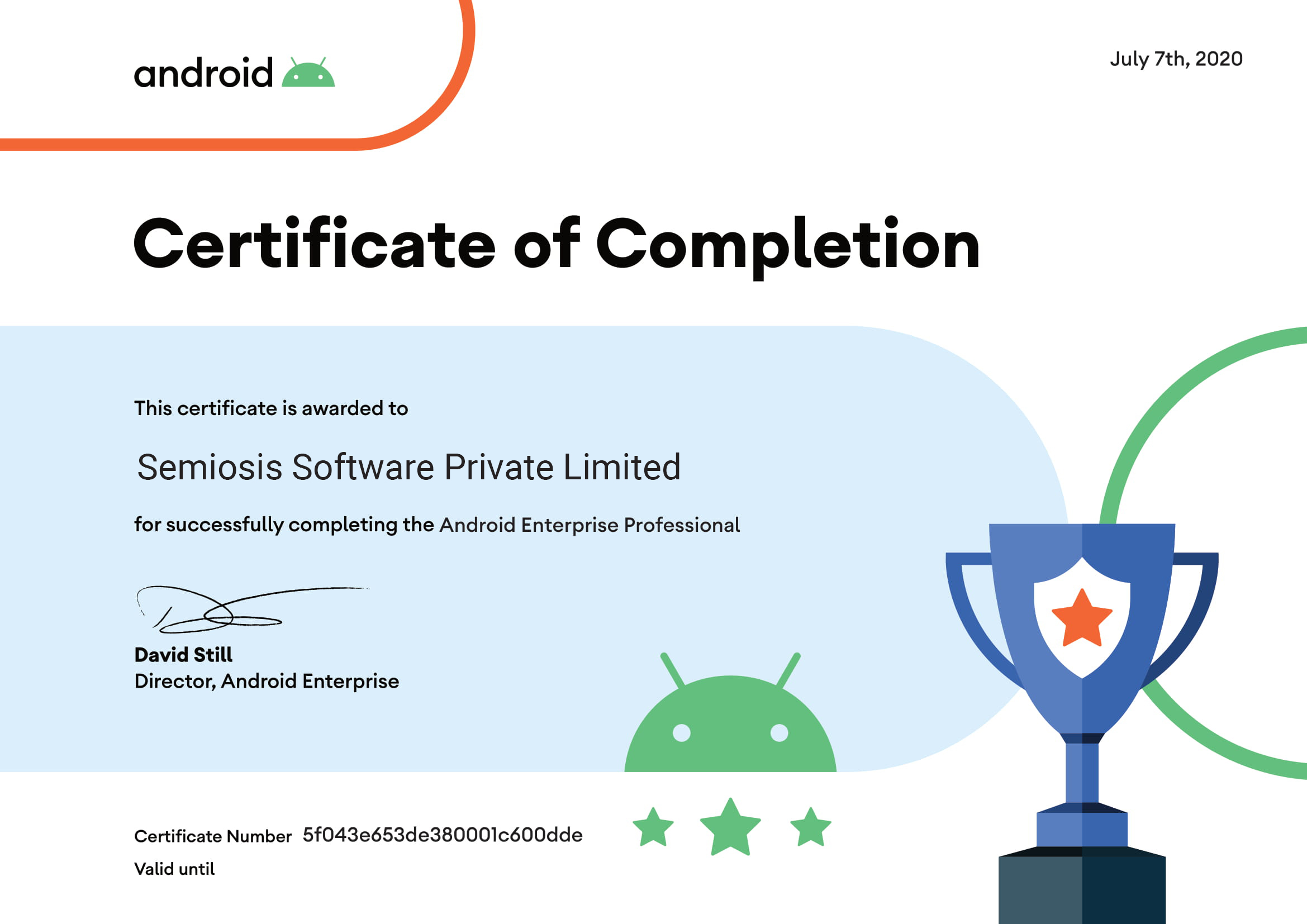 Android Enterprise Professional