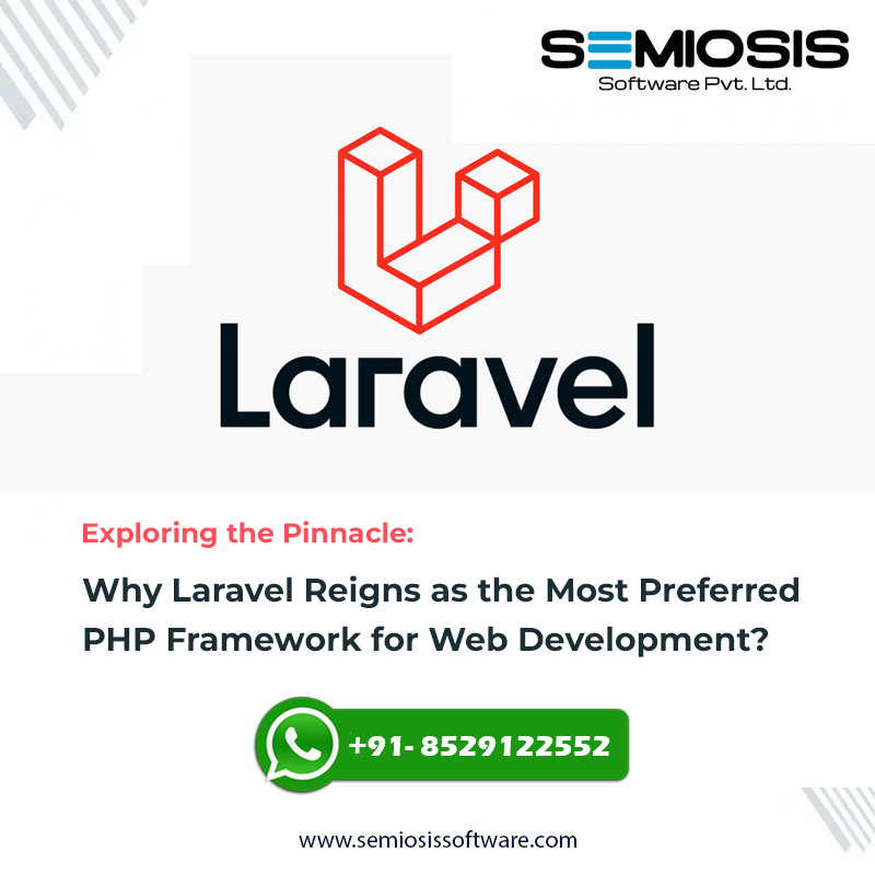 Why Laravel Reigns as the Most Preferred PHP Framework for Web Development