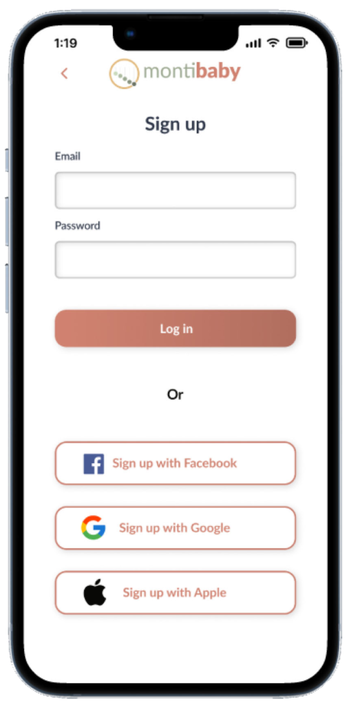 Newborn Tracking Application Development