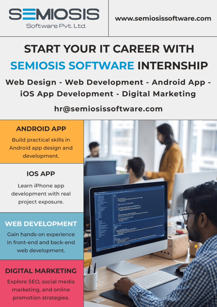 Start Your IT Career with Semiosis Software Internship Program